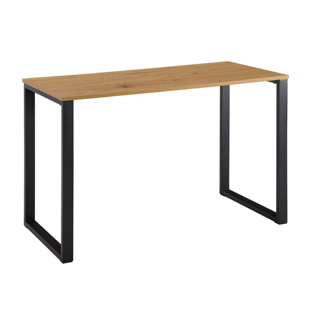 Bruxxi Pracovný stôl Dirk, 120 cm, dub